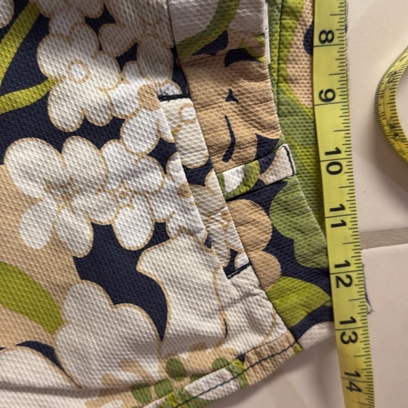 J Crew Stretch Pants Flower Pattern - Picture 6 of 8